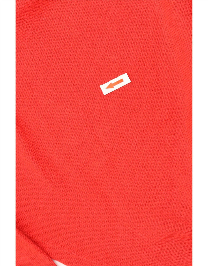 Męski sweter Timberland Earthkeepers o regularnym kroju, zapinany na zamek, duży, czerwony