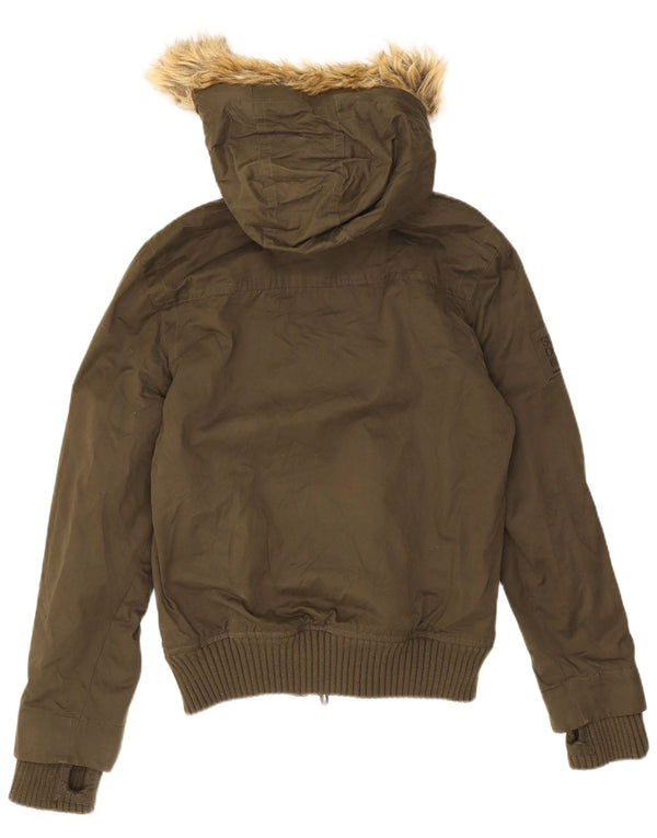 Męska kurtka wiatrówka Superdry The Windbomber Bomber UK 36 Small Khaki
