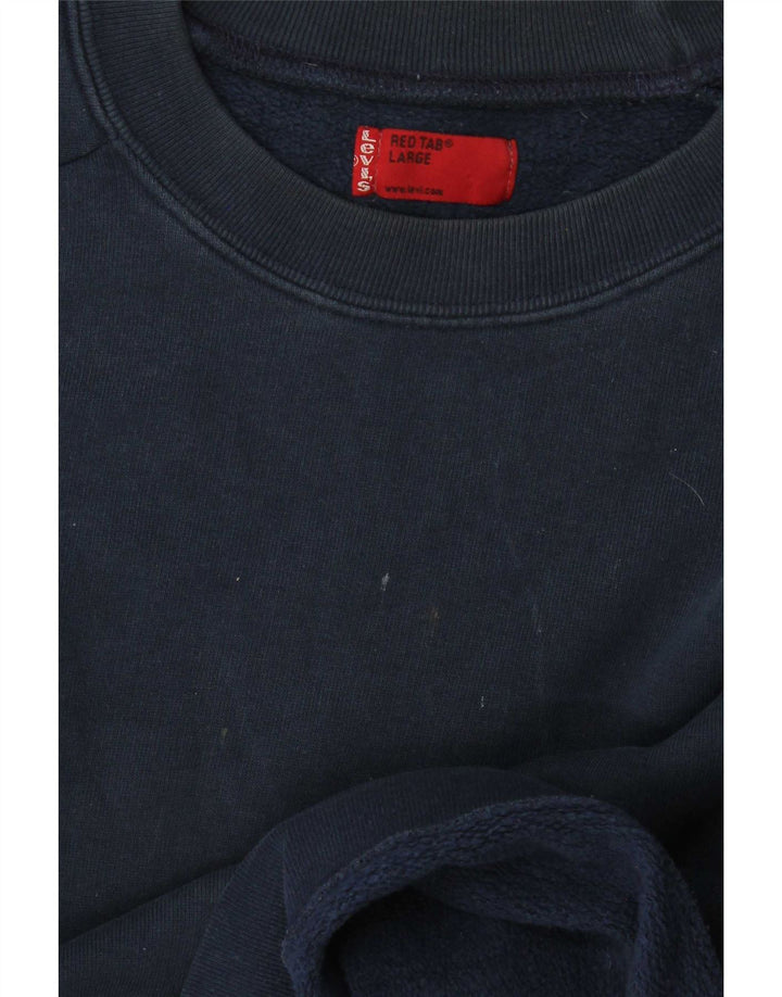 Sweter męski Levi's, duży, granatowy