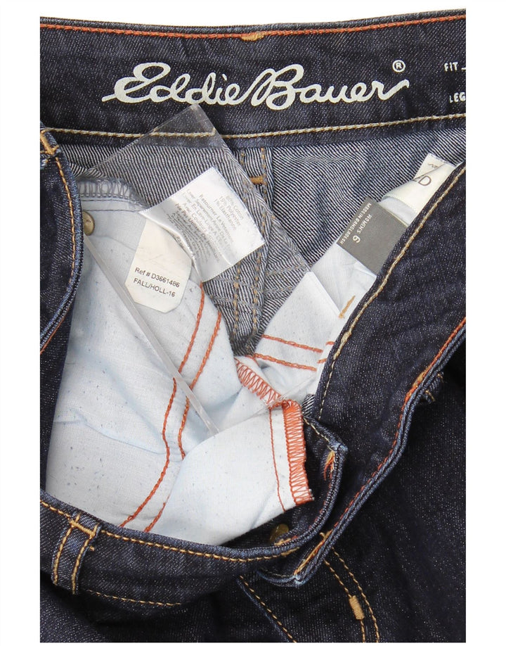 Damskie jeansy skinny Eddie Bauer US 6 Medium W32 L29 Granatowe