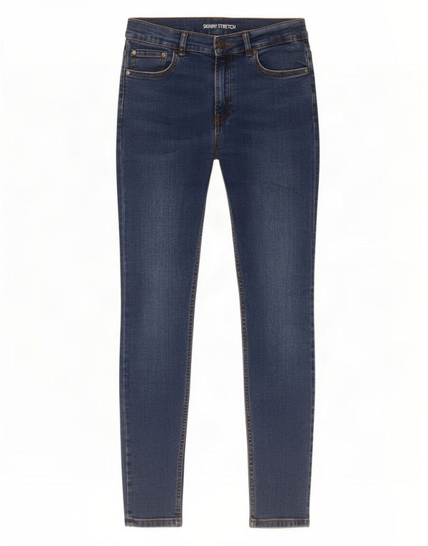 Zara Chłopięce jeansy Skinny ze stretchem 13-14 lat W28 L29 Niebieskie