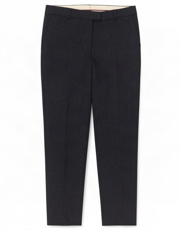 Spodnie damskie Gant Slim Casual UK 10 Small W27 L28 Granatowo-cętkowana wełna