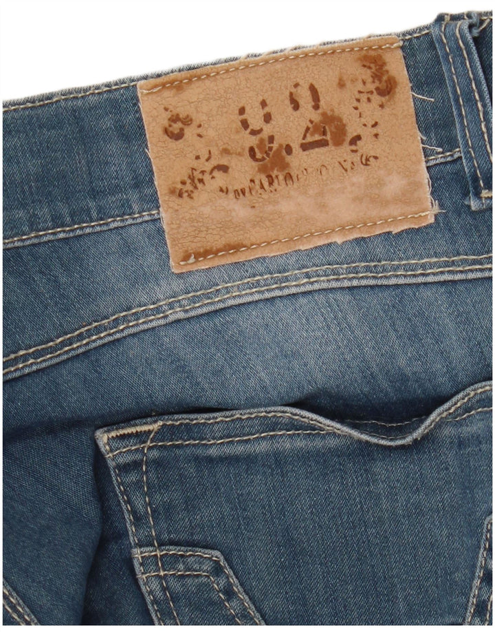 9.2 BY CARLO CHIONNA Męskie jeansy slim W36 L30 Niebieskie