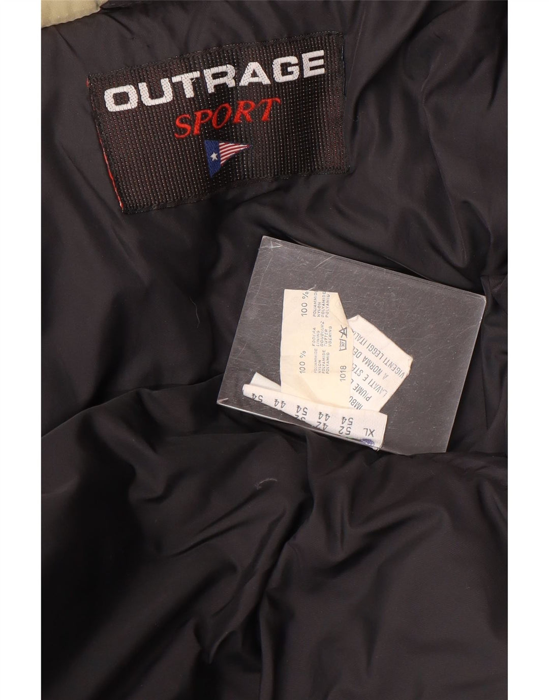 Męska ocieplana kurtka Outrage UK 42 XL, beżowa