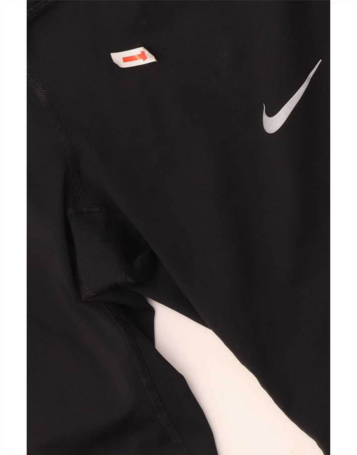 Damskie legginsy Nike Capri UK 14, średnie czarne