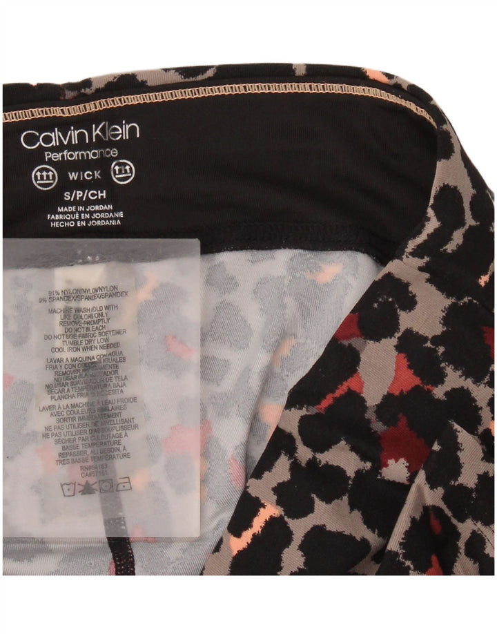 Damskie legginsy Calvin Klein Performance UK 10 Small, szary nylon