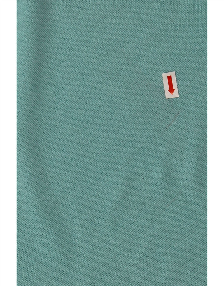 Męska koszulka polo Lacoste, rozmiar 5, duża, niebieska, bawełniana