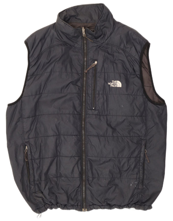 Męska wyściełana kamizelka The North Face UK 42 XL, czarna, poliestrowa