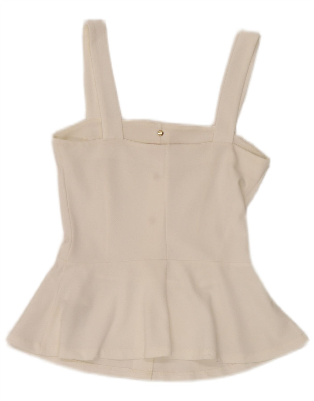 Damski top na ramiączkach Guess UK 6 XS, biały poliester