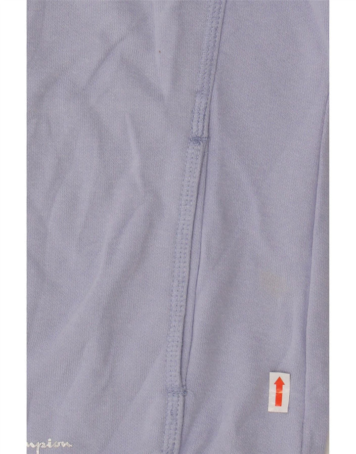 CHAMPION Womens Tracksuit Top Jacket UK 10 Small Purple Cotton