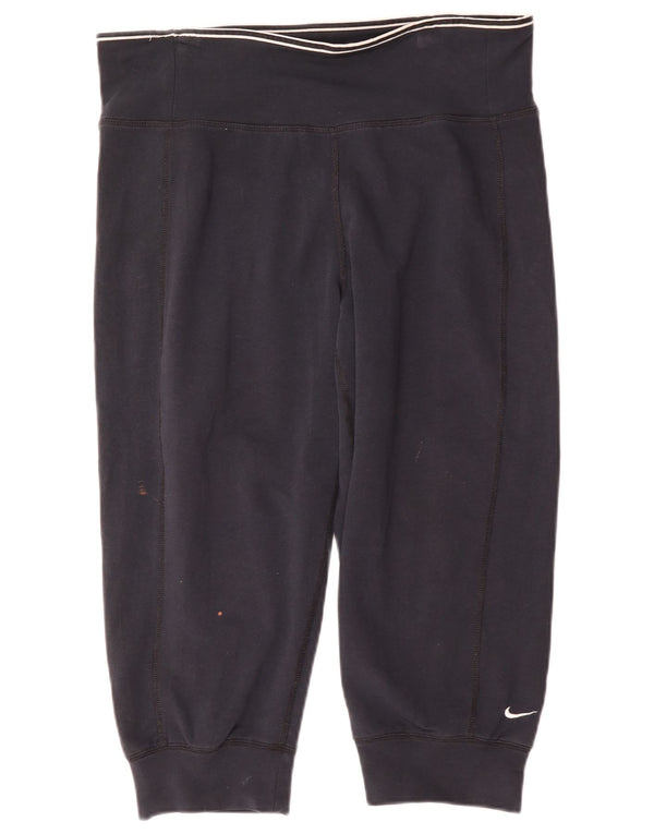Damskie spodnie dresowe Nike Dri Fit Capri Joggers UK 14 Średni granat