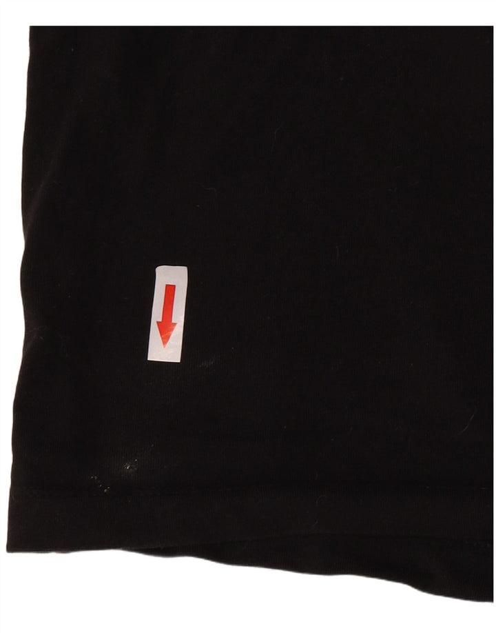 Damska kamizelka Adidas Crop Graphic Top UK 12 Medium Black