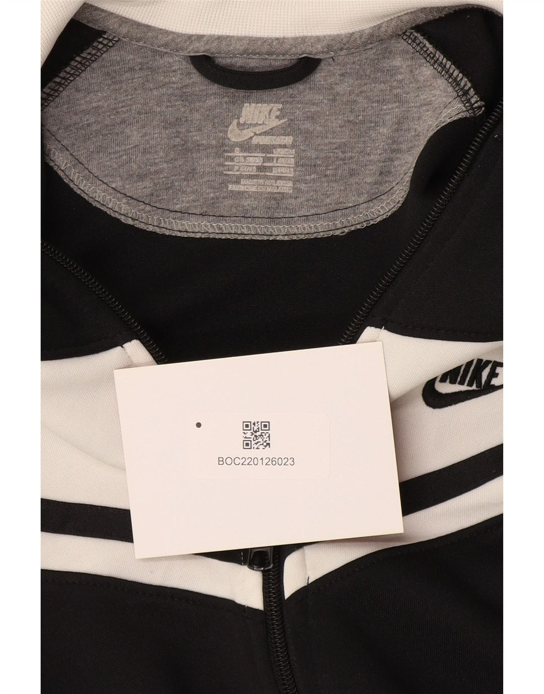 Męska kurtka dresowa Nike UK 36/38 Mały czarny blok kolorów