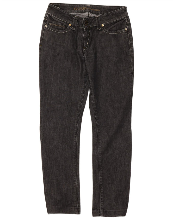 Damskie jeansy Guess Crop Slim W29 L26 Szare