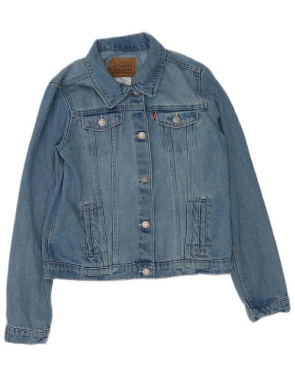 Kurtka dżinsowa Levi's dla dziewcząt 13-14 lat XL, niebieska, bawełniana