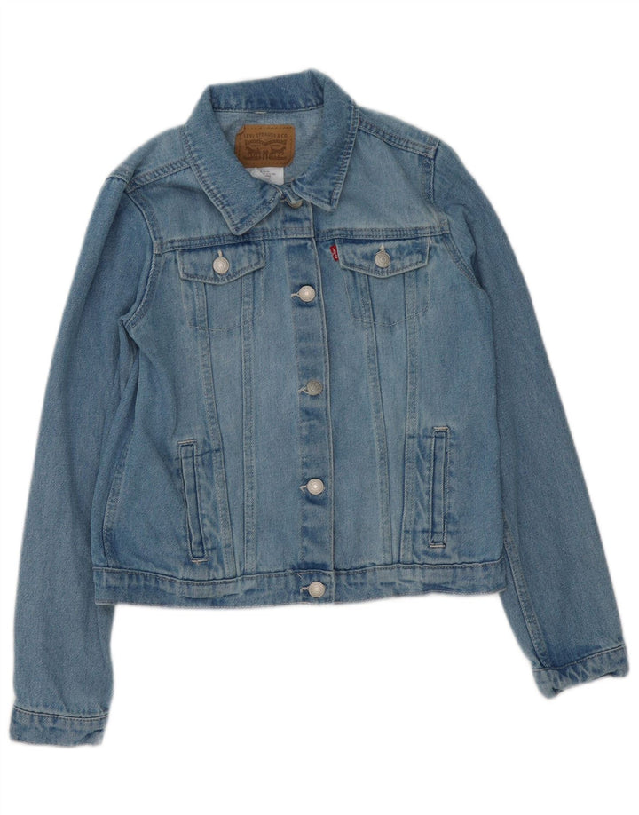 Kurtka dżinsowa Levi's dla dziewcząt 13-14 lat XL, niebieska, bawełniana