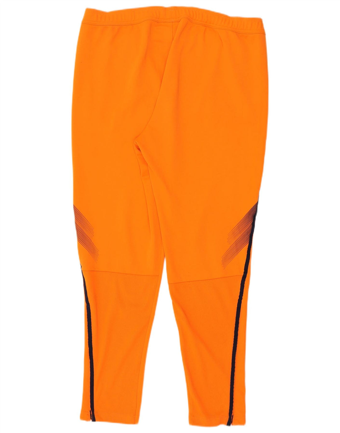 Męskie spodnie dresowe ADIDAS Climalite XL, poliester w kolorze pomarańczowym