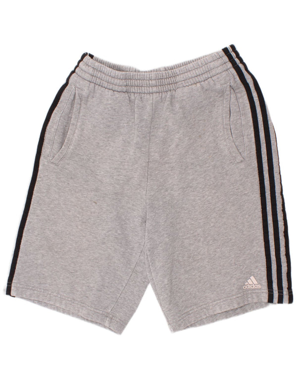 Chłopięce spodenki sportowe Adidas 13-14 lat, szare, bawełniane