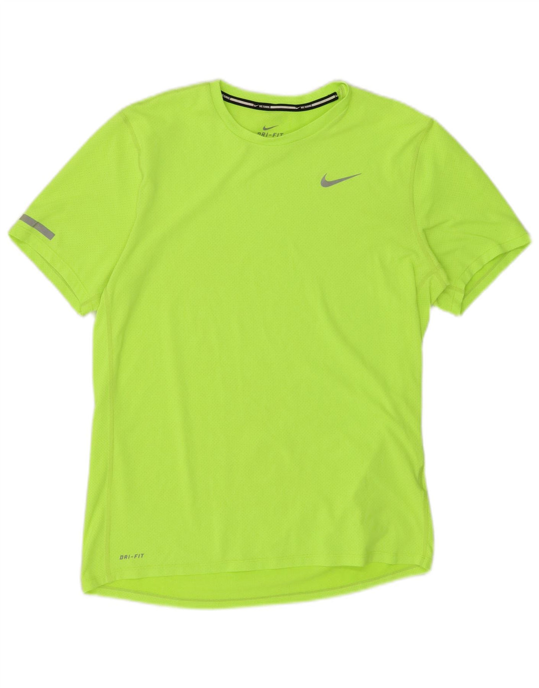 Męski T-shirt NIKE Dri Fit, mały, zielony
