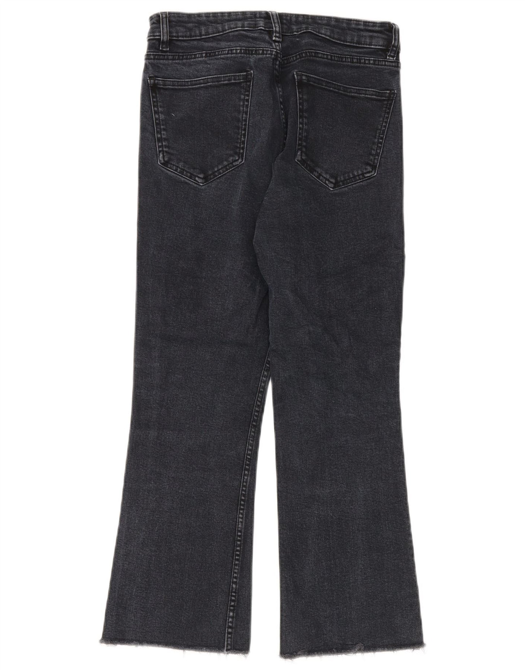 Damskie jeansy Zara Cropped EU 40 Medium W30 L25 Granatowa bawełna