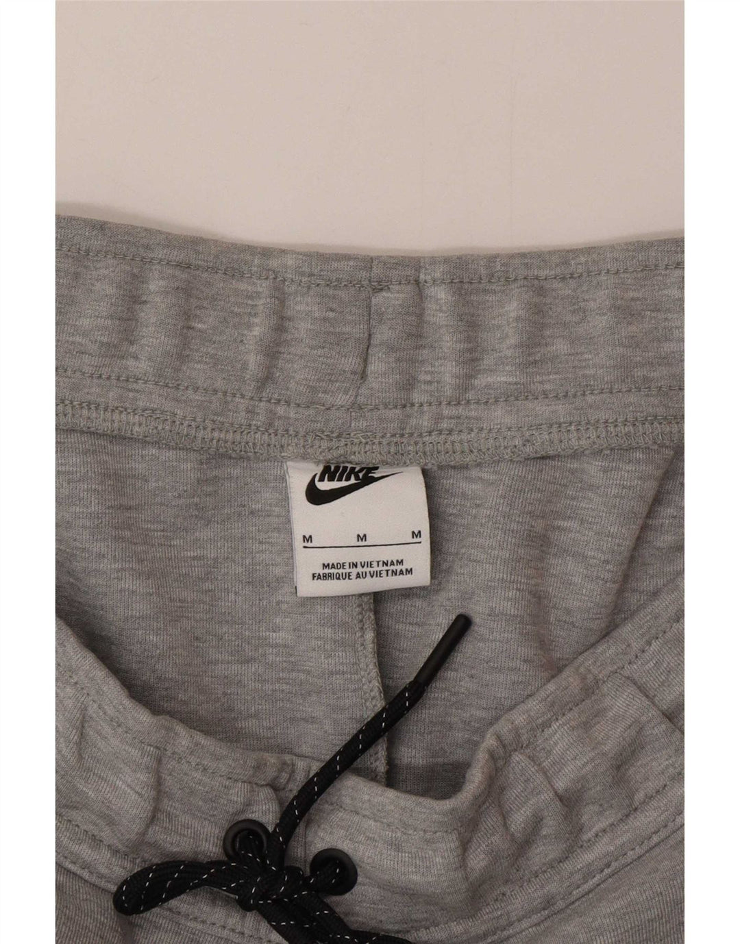 Męskie spodnie dresowe Nike, średnioszare, bawełniane