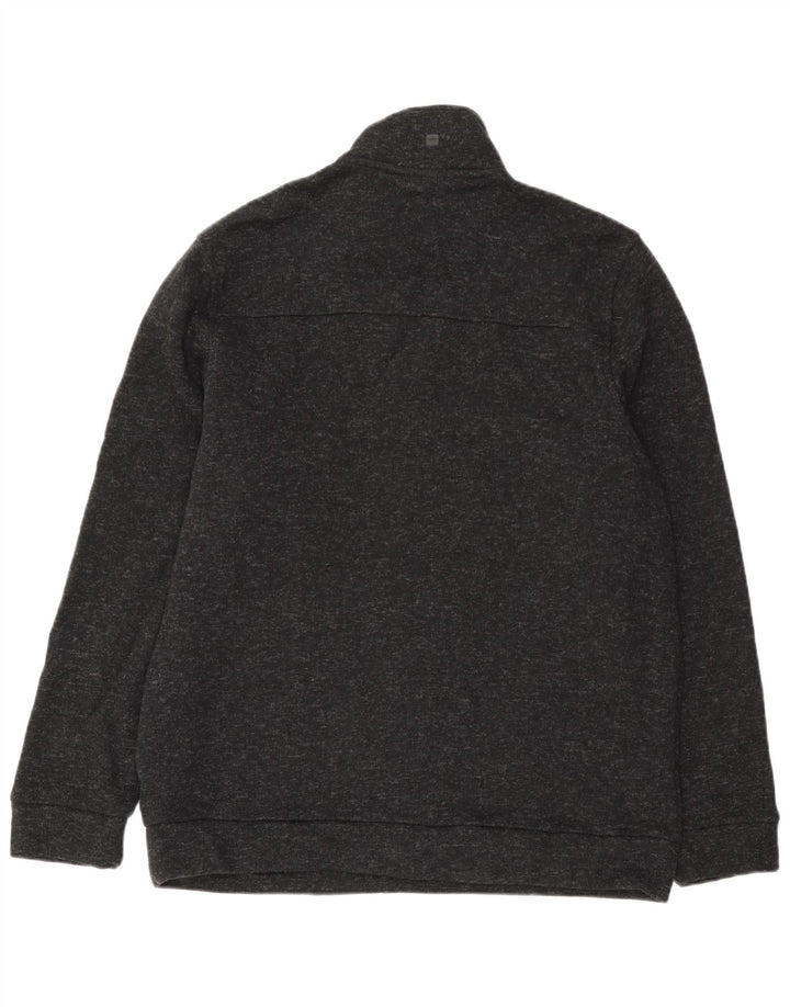 Męski sweter męski Mountain Warehouse z zamkiem błyskawicznym XL, szary, nakrapiany