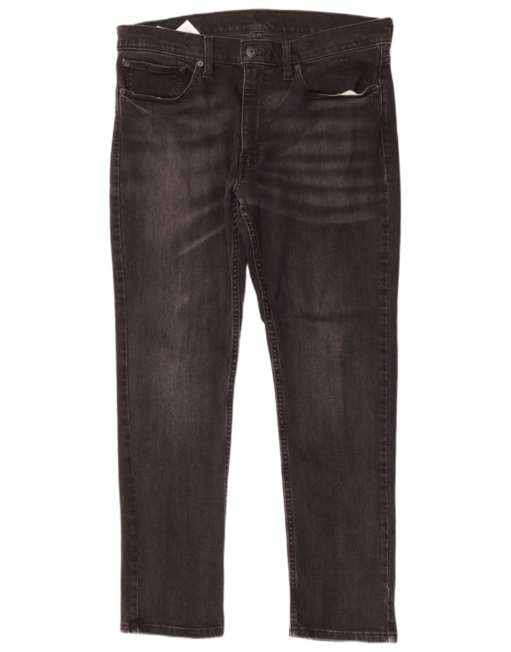 Męskie jeansy Levi's 511 Slim W34 L30 Czarna bawełna