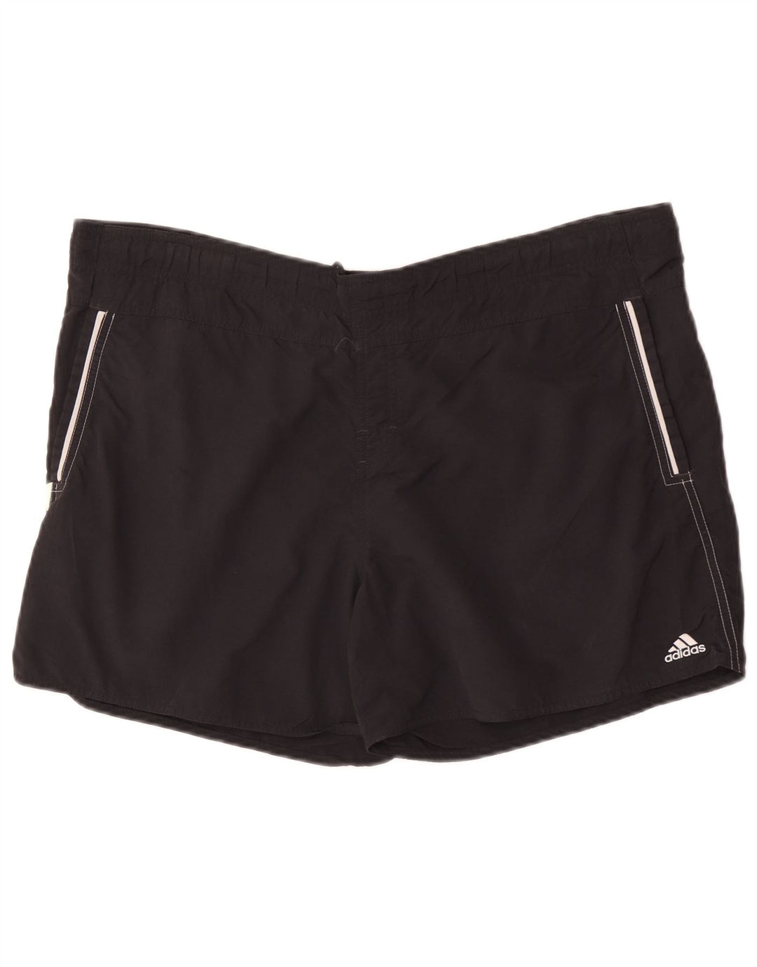 Męskie spodenki kąpielowe Adidas, duże, czarne, nylonowe