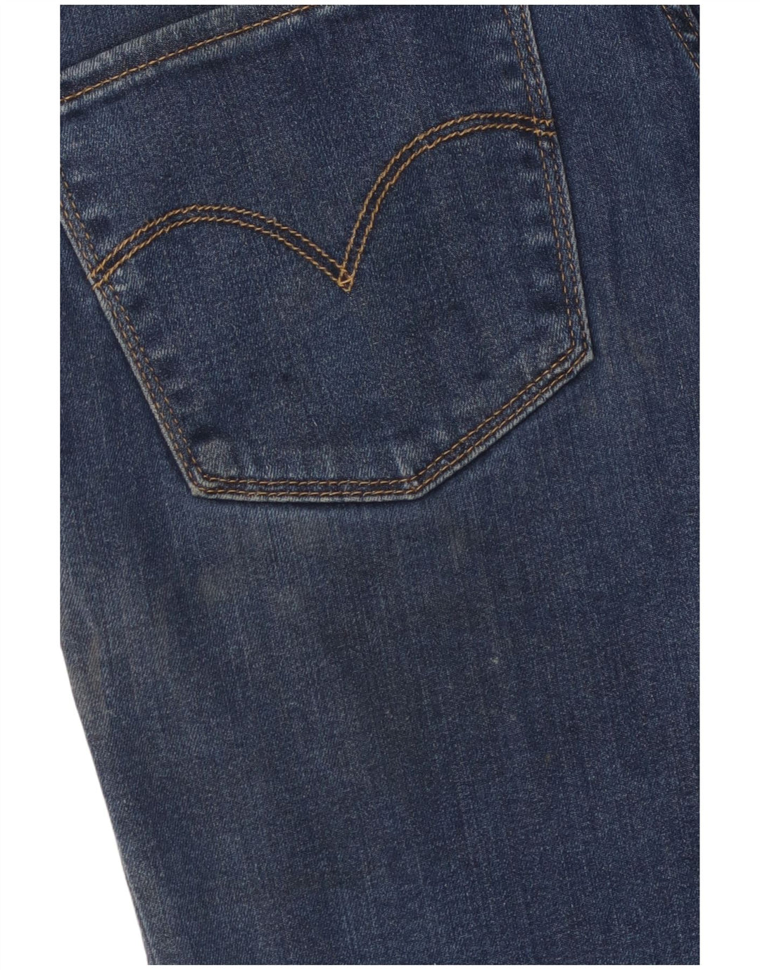 Damskie jeansy LEVI'S 724 z wysokim stanem i prostym W27 L32 Niebieski Lyocell
