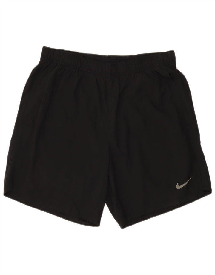 Męskie spodenki sportowe Nike Dri Fit, średni czarny poliester