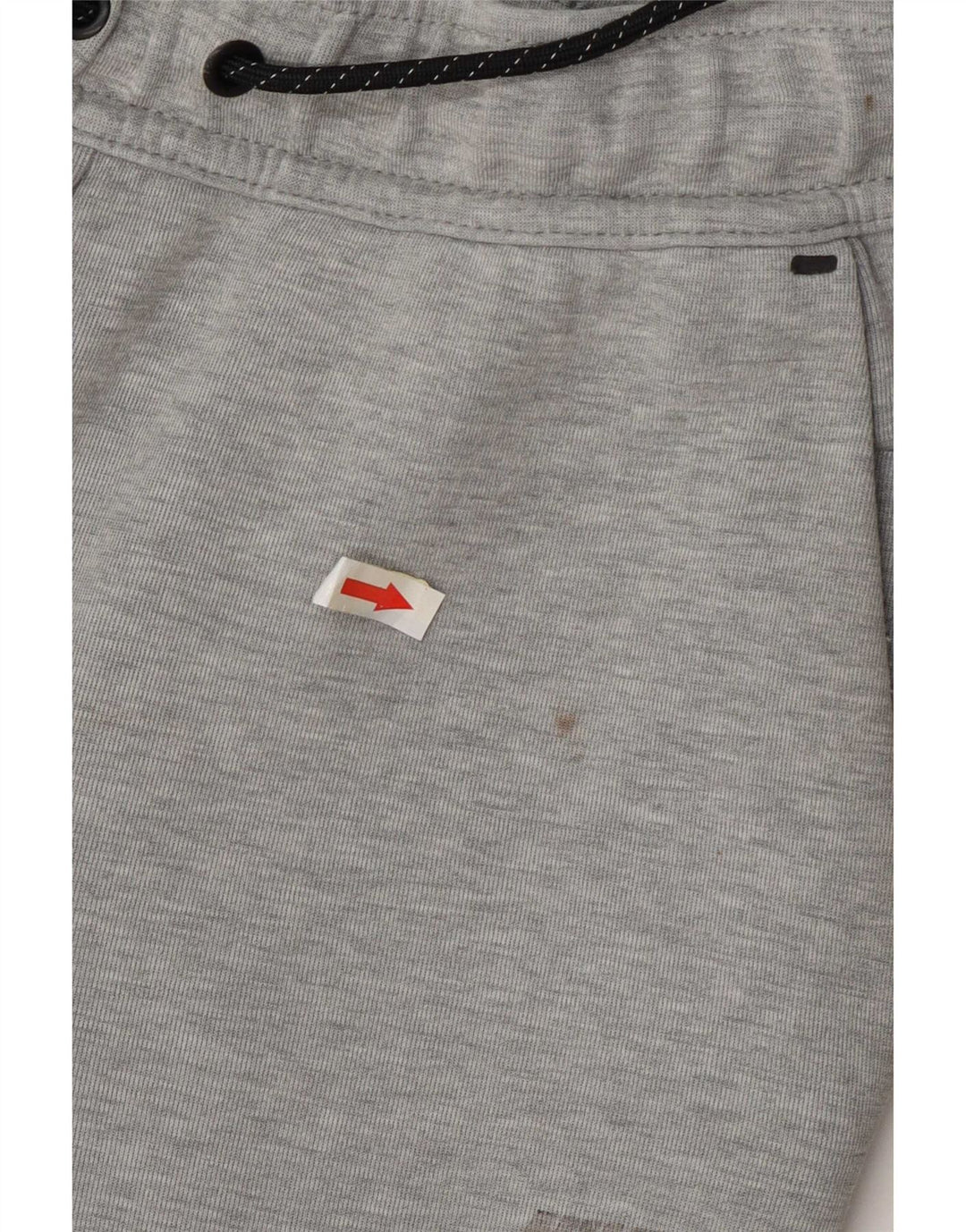 Męskie spodnie dresowe Nike, małe, szare, nakrapiane, bawełniane