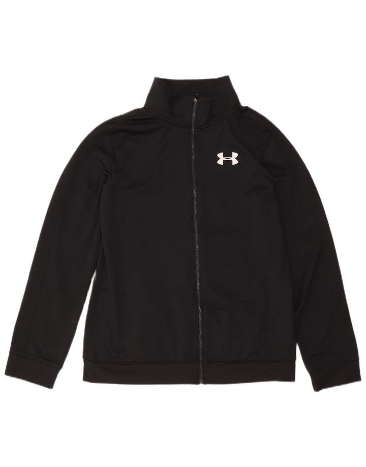 Chłopięca bluza dresowa Under Armour 14-15 lat XL, czarna, poliestrowa