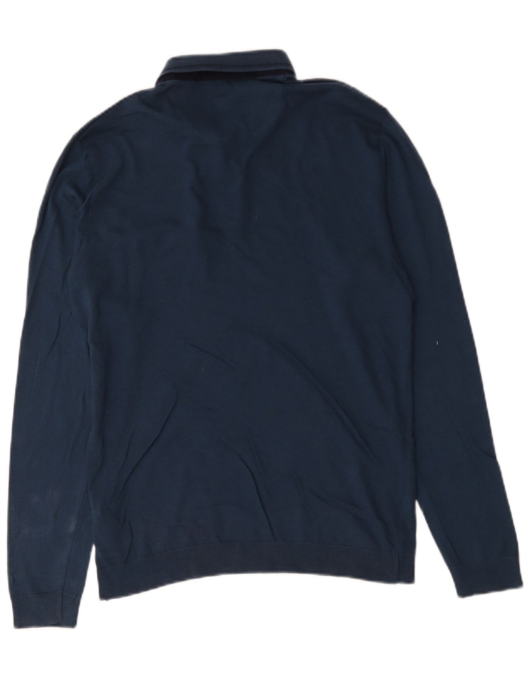 Męska koszulka polo z długim rękawem Ted Baker, rozmiar 3, średnia, granatowa, bawełniana