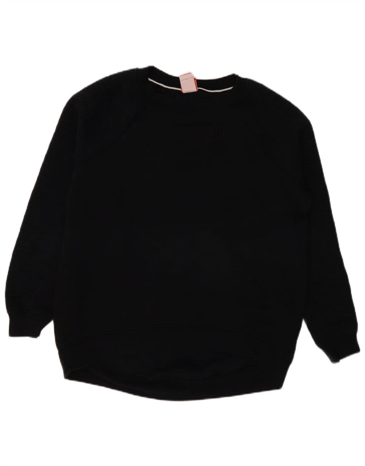 Damska bluza dresowa Nike, duża, czarna, bawełniana