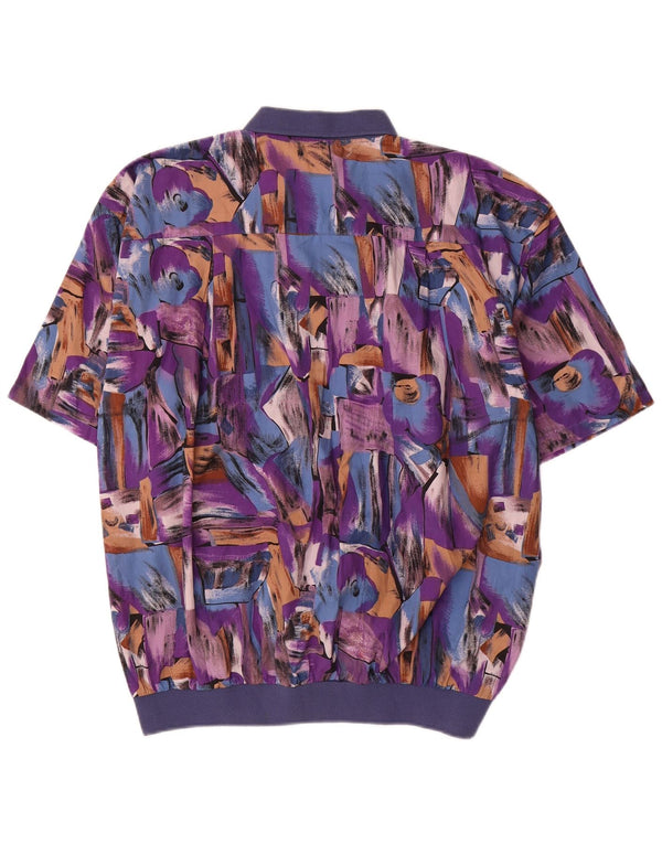 WESTBURY Mens Pullover Shirt IT 52/54 Large Multicoloured Patchwork