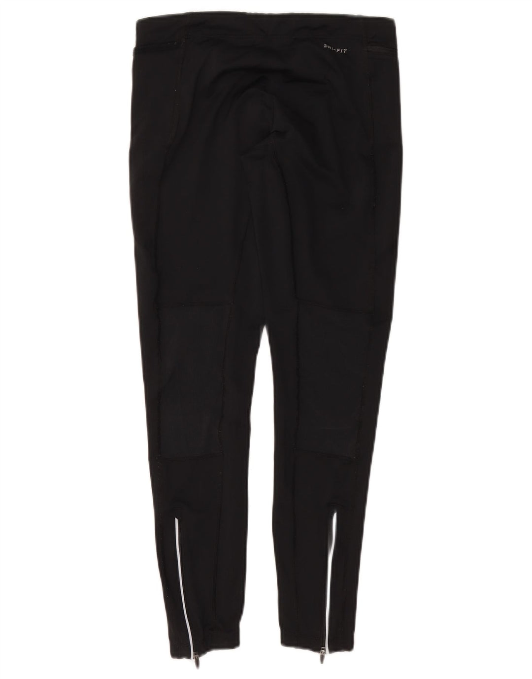 Damskie legginsy Nike Dri Fit UK 12, średni czarny poliester