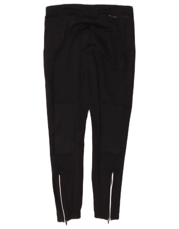 Damskie legginsy Nike Dri Fit UK 12, średni czarny poliester