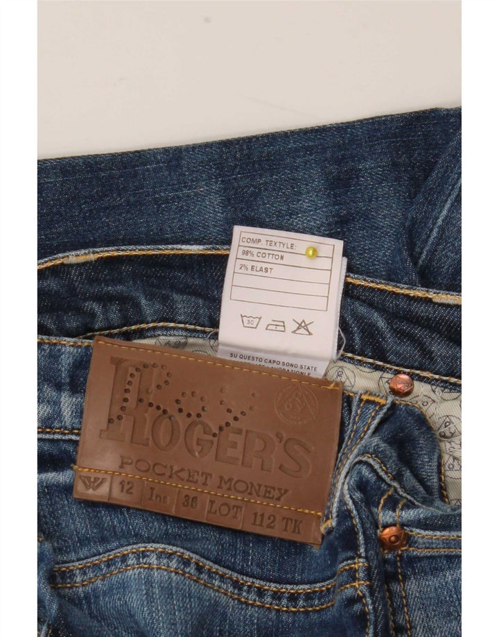 Dżinsy damskie Roy Rogers UK 12 Medium W26 L30 Niebieskie bawełniane