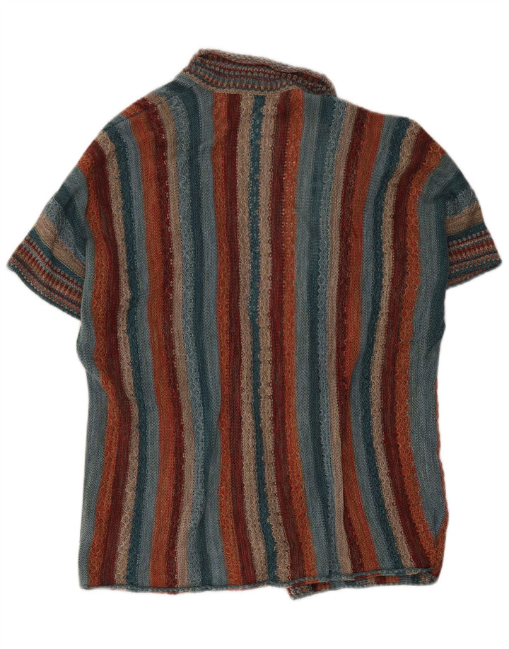 Peruwiański sweter damski z krótkim rękawem Connection UK 10 Small Multic
