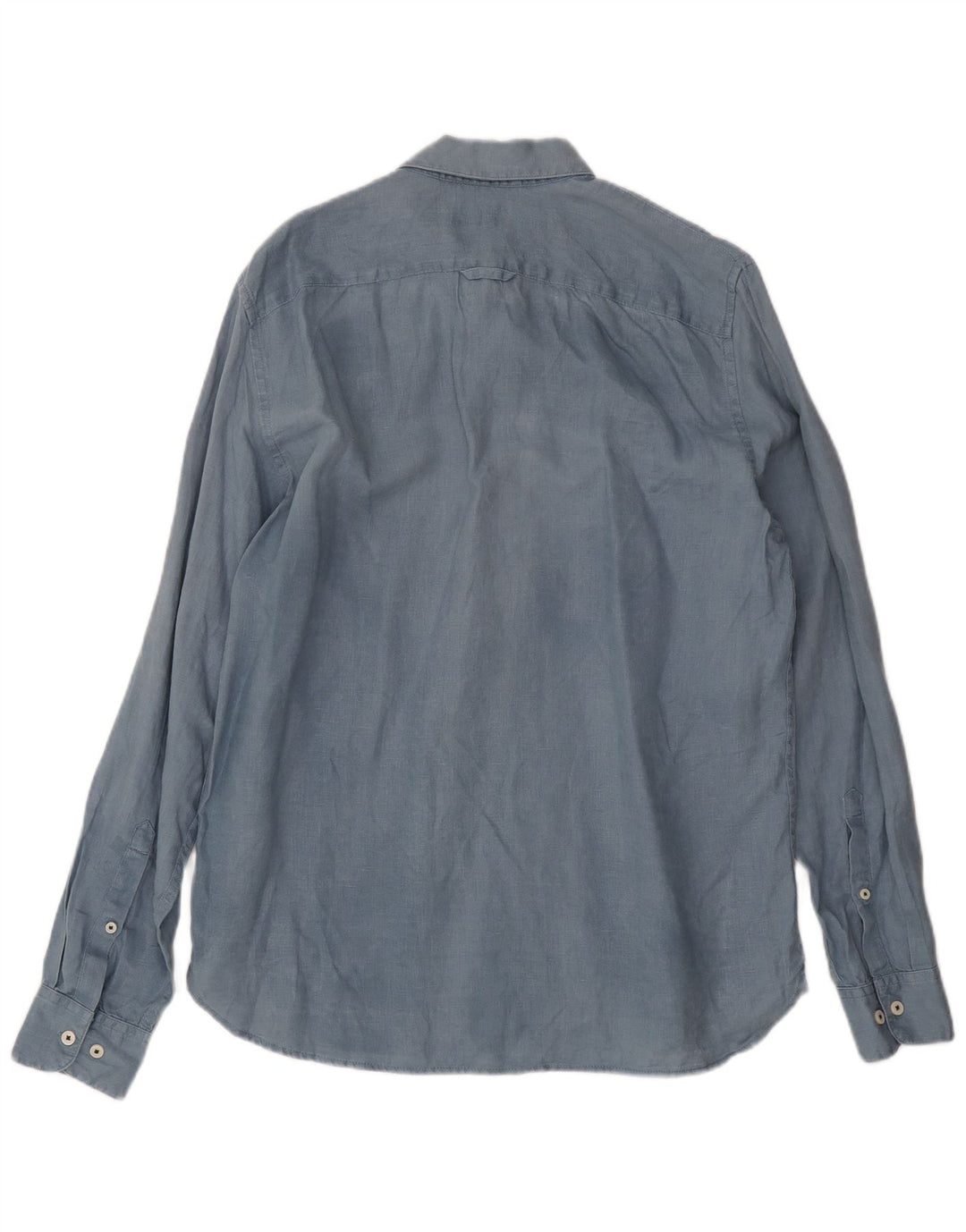 Koszula męska Timberland Slim Fit, średnioniebieska, lniana