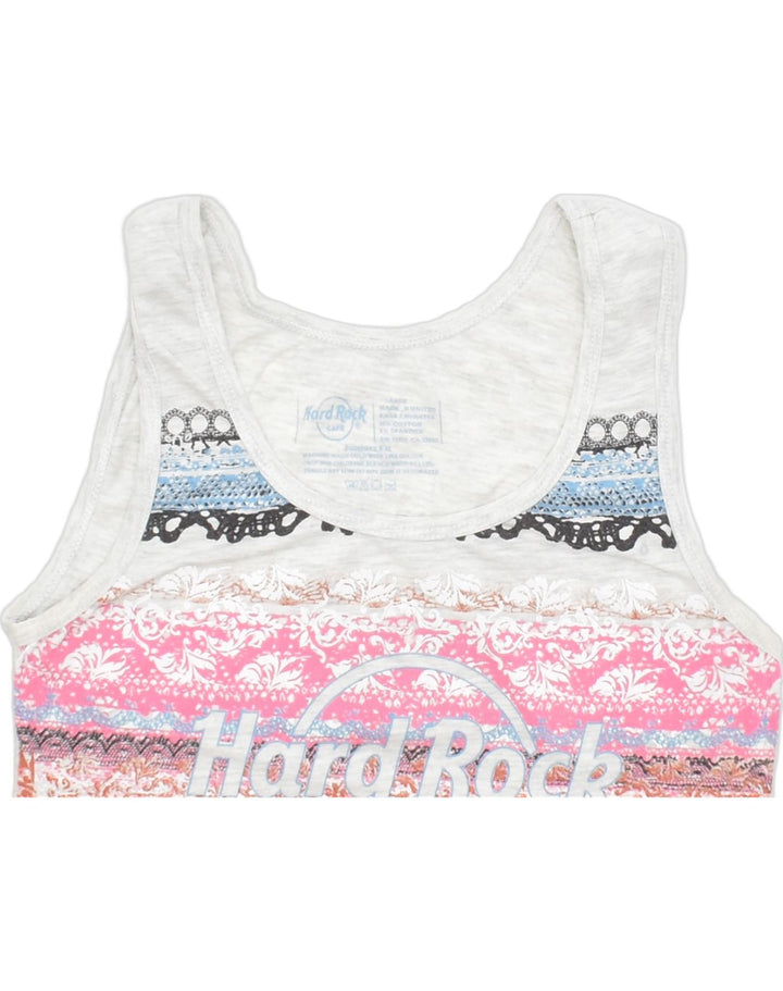 HARD ROCK CAFE Girls Berlin Graphic Vest Top 11-12 Years Multicoloured | Vintage | Thrift | Second-Hand | Used Clothing | Messina Hembry 