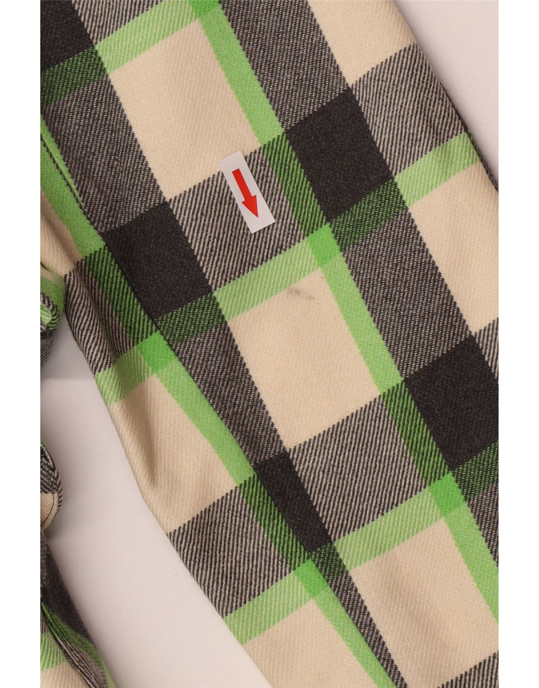 Płaszcz damski w stylu vintage UK 12, średni, wielobarwny, w kratkę, nowa wełna