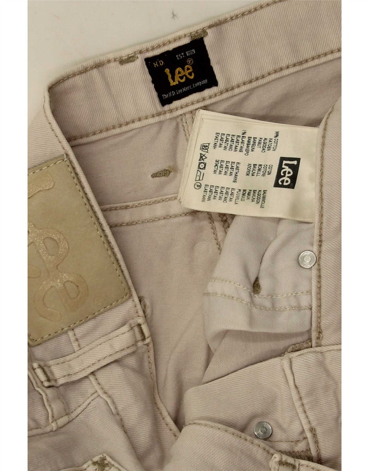 Męskie spodenki jeansowe Lee W30 w kolorze średniego beżu, bawełniane