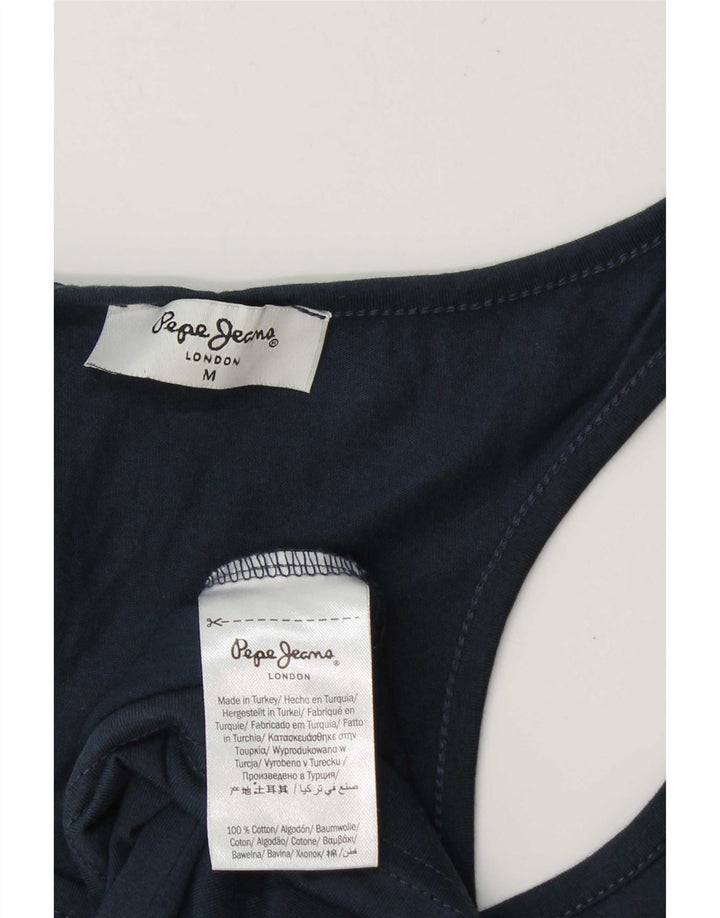 Męska kamizelka PEPE Jeans z grafiką, średnia, granatowa bawełna