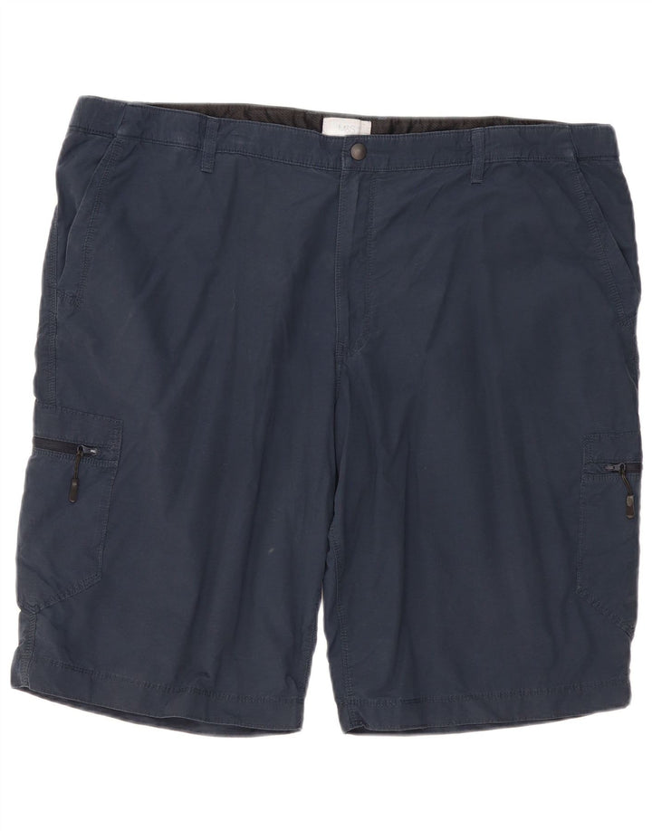 Marks & Spencer Męskie spodenki cargo W44 2XL Granatowe, bawełniane