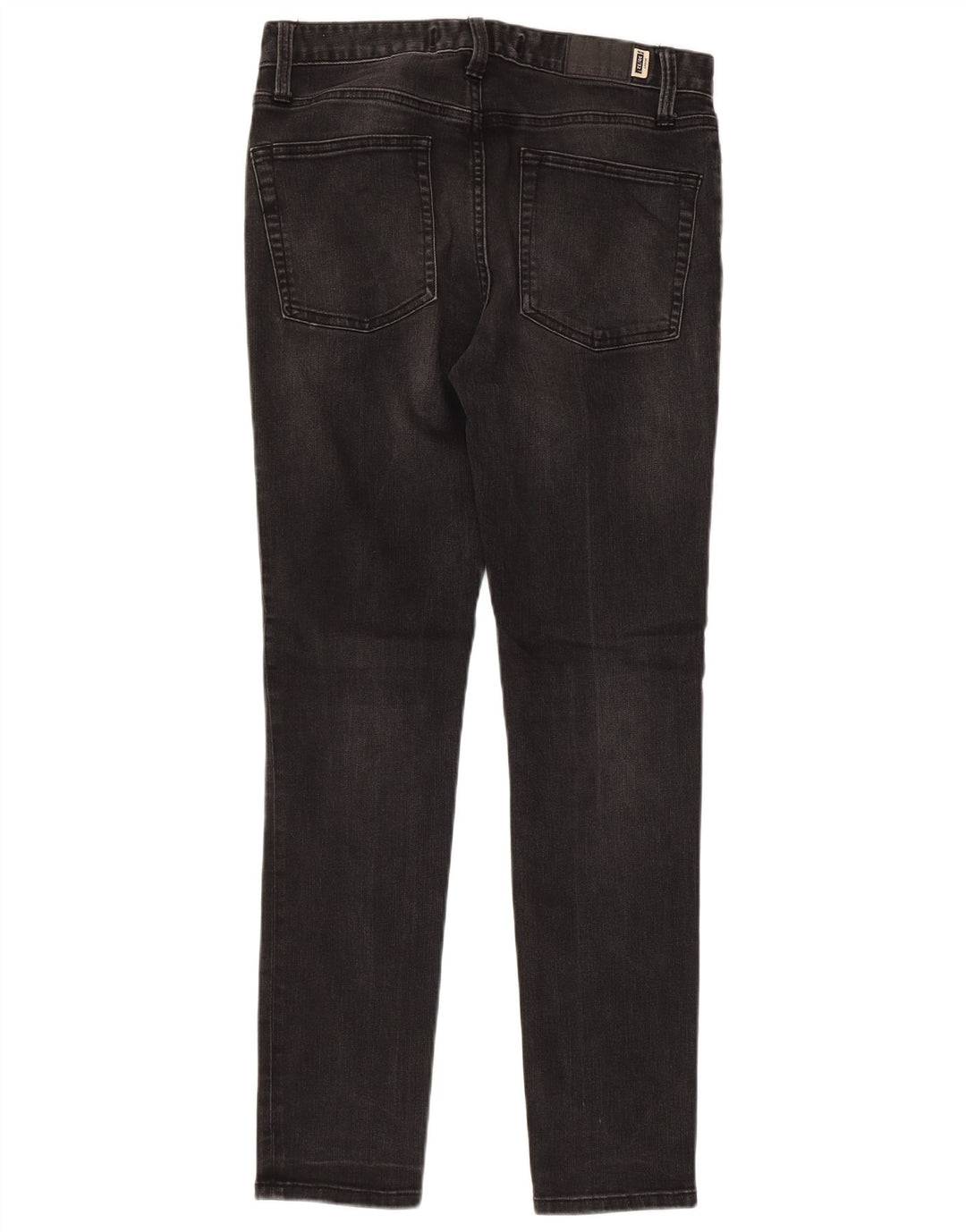 Męskie jeansy rurkowe Superdry W30 L29, czarne, bawełniane