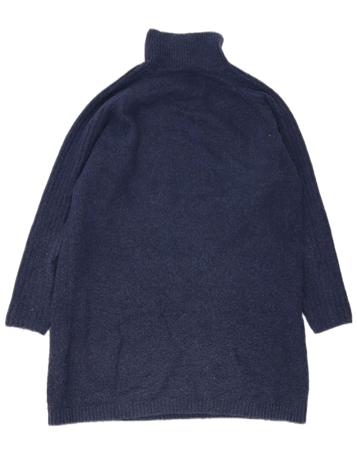 Marks & Spencer Damski sweter z długim rękawem i okrągłym dekoltem UK 10 Small Navy B