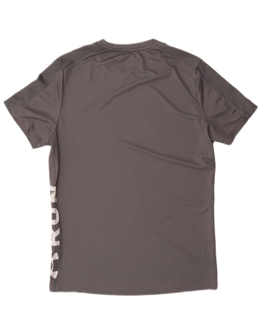Męski T-shirt z grafiką UNDER ARMOUR Heat Gear, średnioszary, poliester