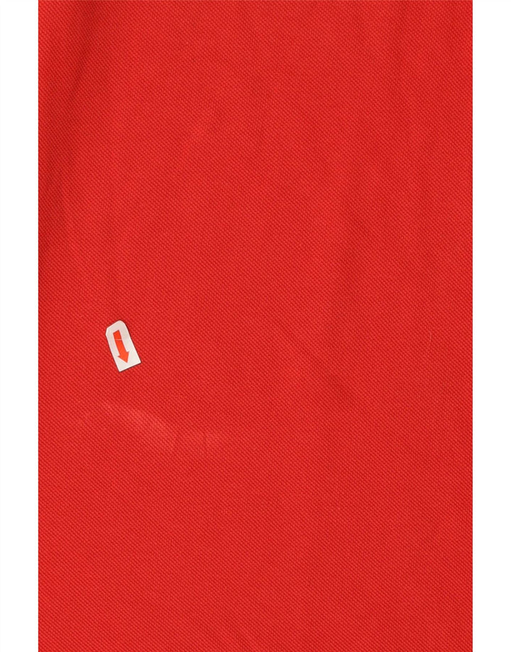 Męska koszulka polo Lyle & Scott XL, czerwona, bawełniana