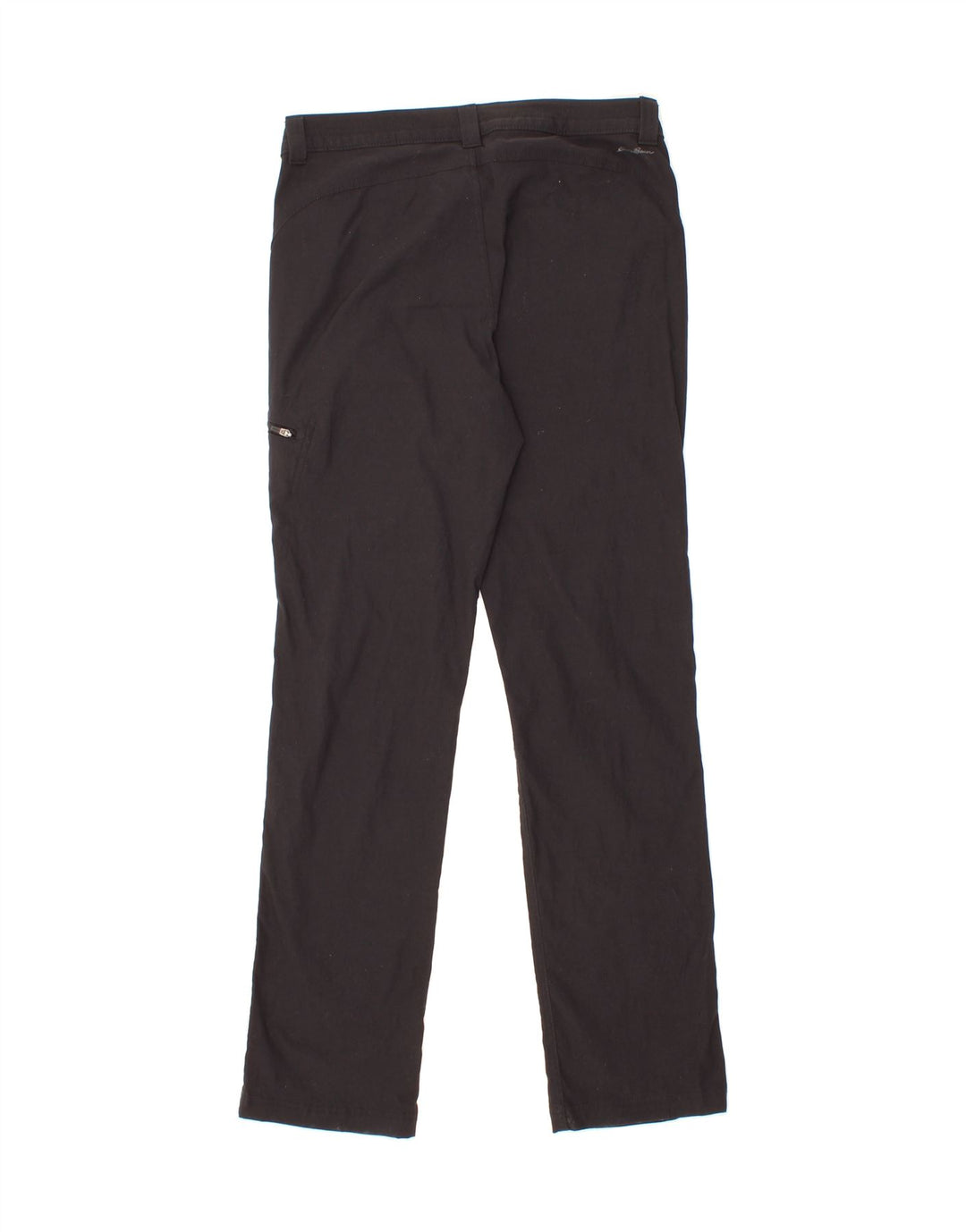 EDDIE BAUER Womens Casual Trousers US 8 Medium W26 L31  Black Nylon Vintage Eddie Bauer and Second-Hand Eddie Bauer from Messina Hembry 